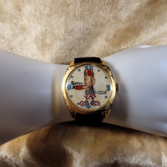 1969 VINTAGE Spiro Agnew Watch  #13828 - Authentic Original Dirty Time Company - Picture 9 of 15